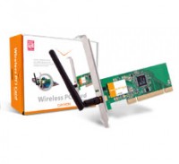 54Mbps Canyon Wireless PCI Adapter 802.11g, +antena